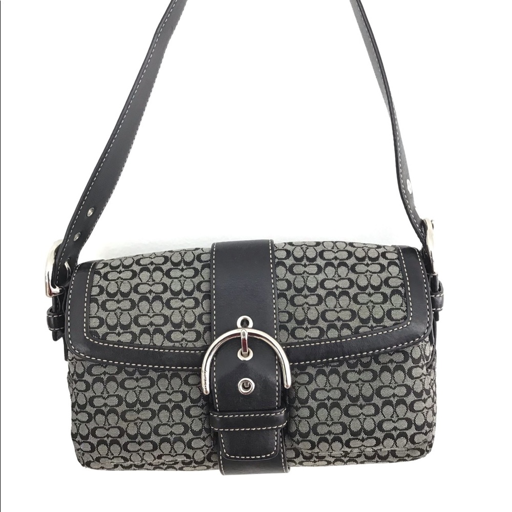 Coach signature bag EUC